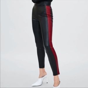 Zara leather pants